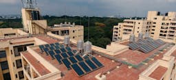 Creating Hot Water with Solar Energy | Bangalore, India